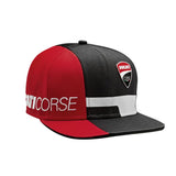 Ducati Corse Track Cap - Black/White/Red
