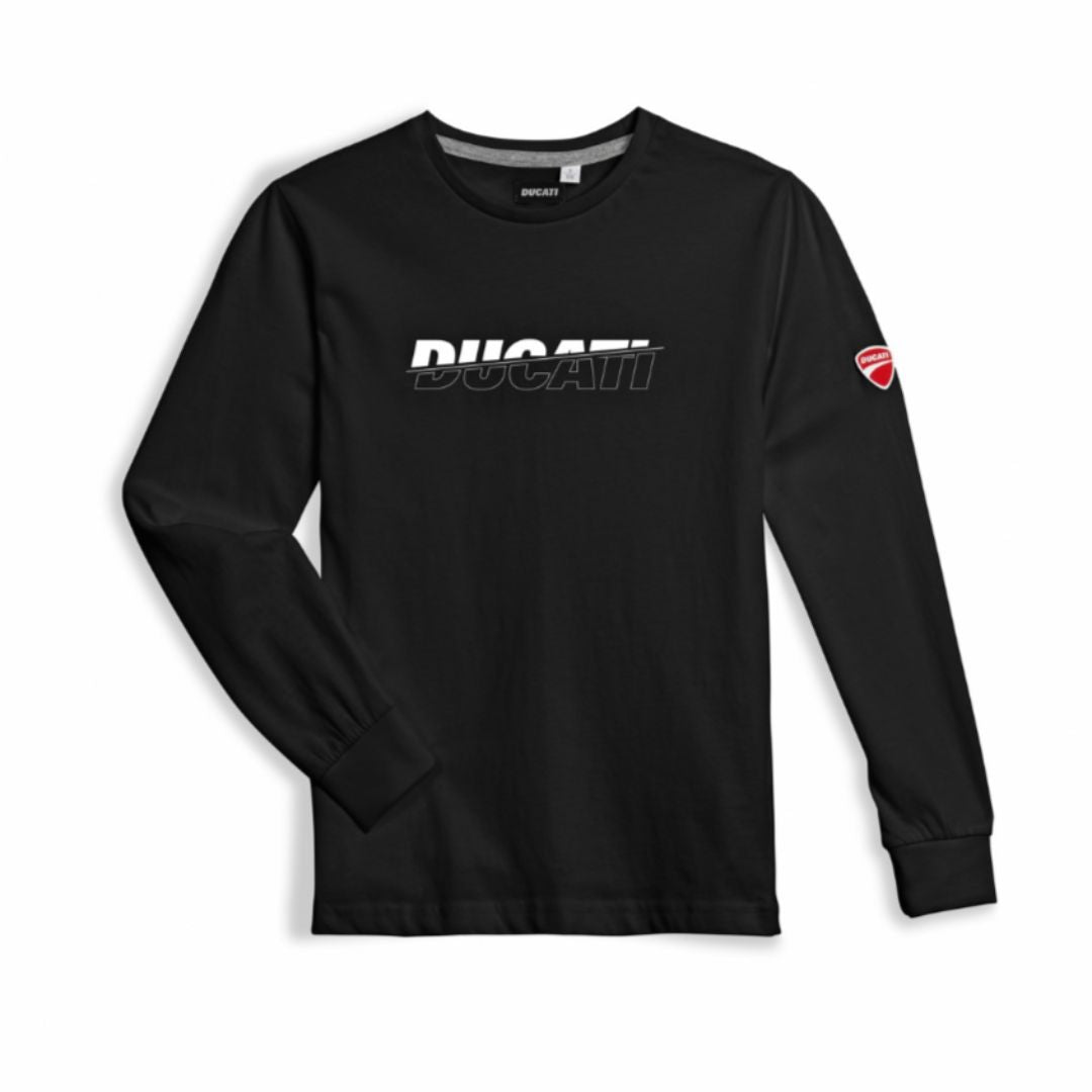 Ducati Kids Essential Black T-Shirt - Main Image