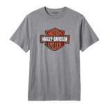 Harley-Davidson Men's Bar & Shield T-Shirt - Heather Grey