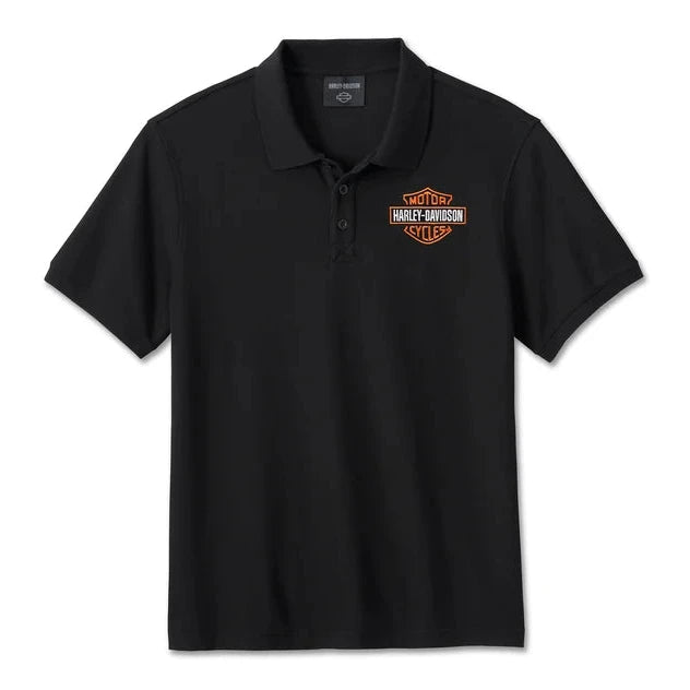 Harley-Davidson Men's B&S Polo Shirt