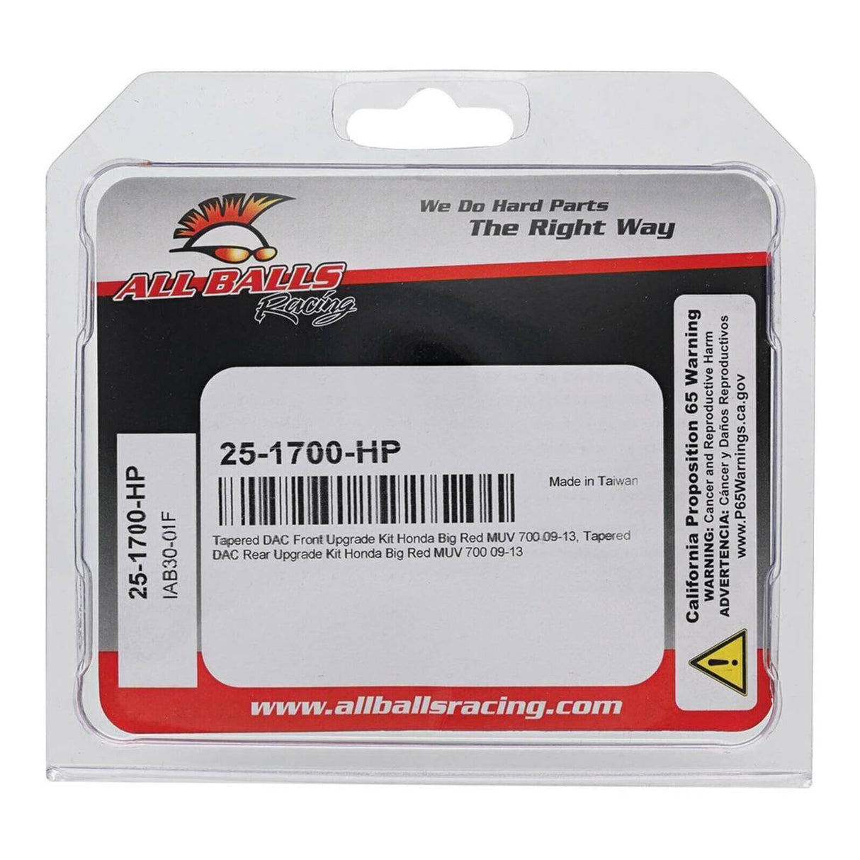 Tapered DAC Wheel Bearing Upgrade Kit