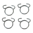 All Balls Racing Fuel Hose Clamp Kit - 9.9mm Wire (4 Pack)