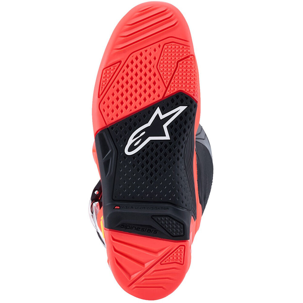 Alpinestars 2026 Tech 7 Boots - Black/Flo Red/Flo Pink – V-Twins