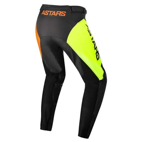 Alpinestars Kids' Racer Compass Pants - Black/Yelloe/Fluro Coral