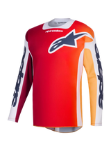 Alpinestars 2026 Racer Portl MX Jersey - Red/Light Grey/Dark Grey