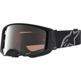 Alpinestars Supertech Vesta Black/Silver Mirror Lens Goggles