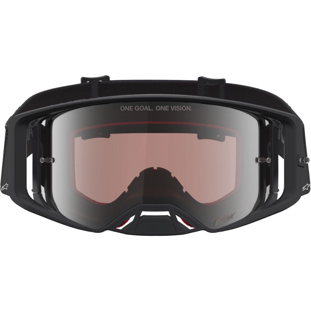 Alpinestars Supertech Vesta Black/Silver Mirror Lens Goggles