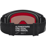 Alpinestars Supertech Vesta Black/Silver Mirror Lens Goggles