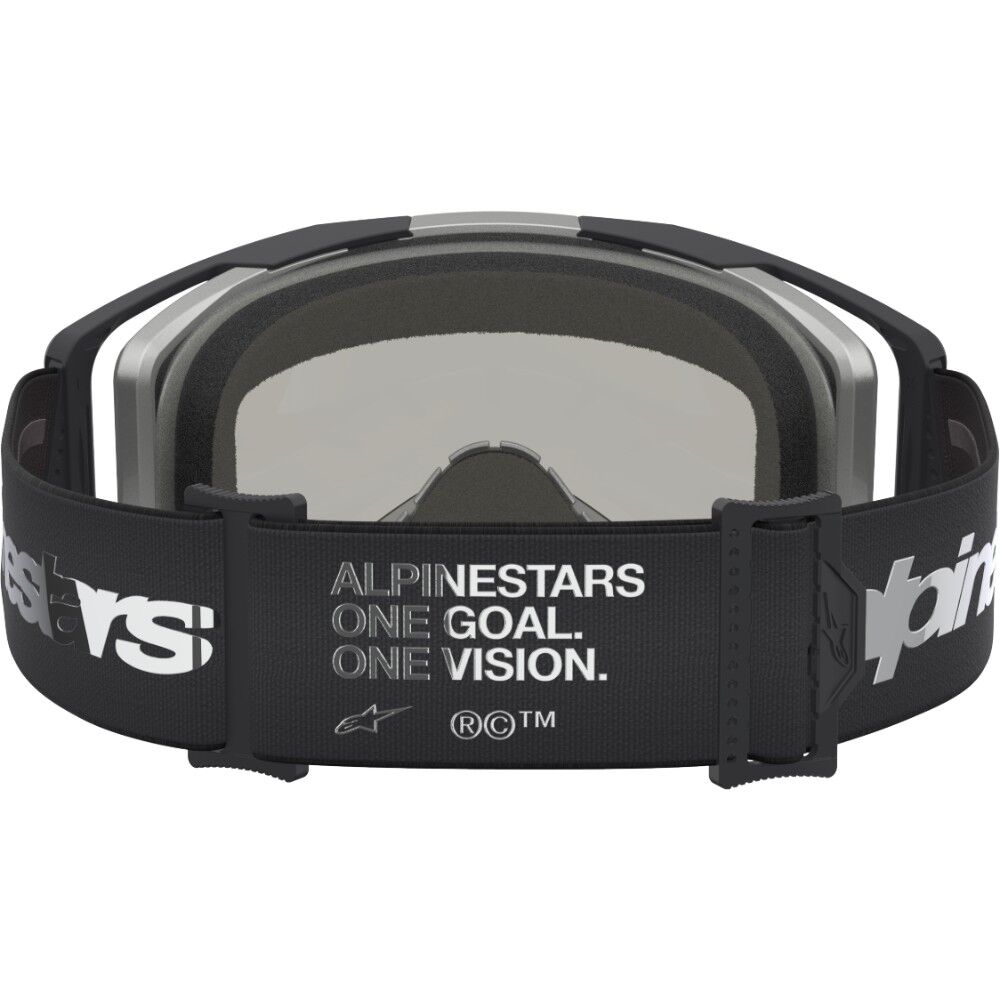 Alpinestars Vision 8 Amber Black / Silver Silver Mirror Goggles