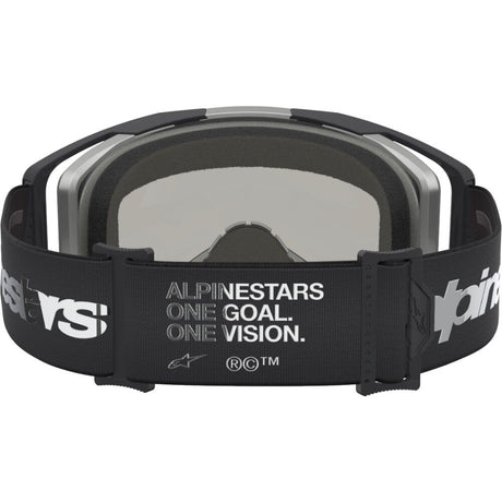 Alpinestars Vision 8 Amber Black / Silver Silver Mirror Goggles