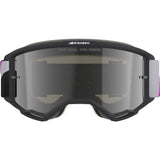 Alpinestars Vision 5 Corp Light Grey / Purple Silver Mirror Goggles
