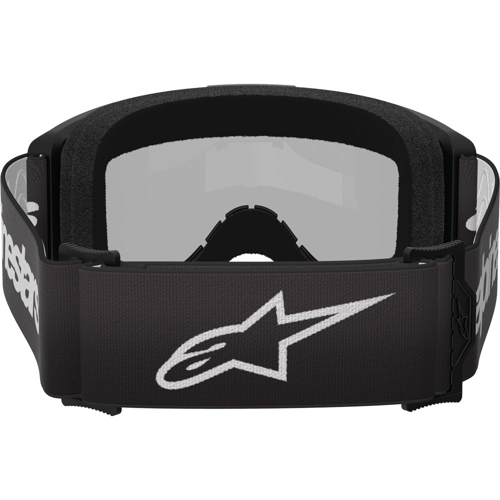 Alpinestars Vision 3 Wordmark Black Silver Mirror Goggles
