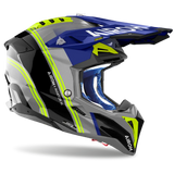 Airoh Aviator 3 Hima Helmet - Blue Gloss