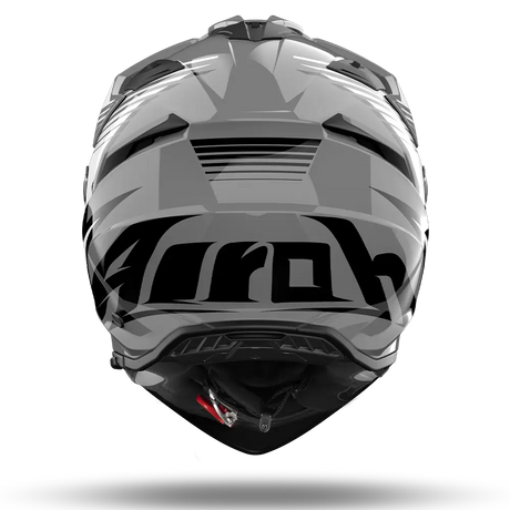 Airoh Bandit 'Spicy' Helmet - Grey Gloss