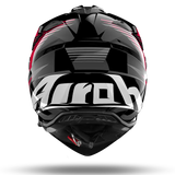 Airoh Bandit 'Spicy' Helmet - Red Gloss