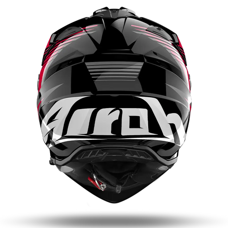 Airoh Bandit 'Spicy' Helmet - Red Gloss