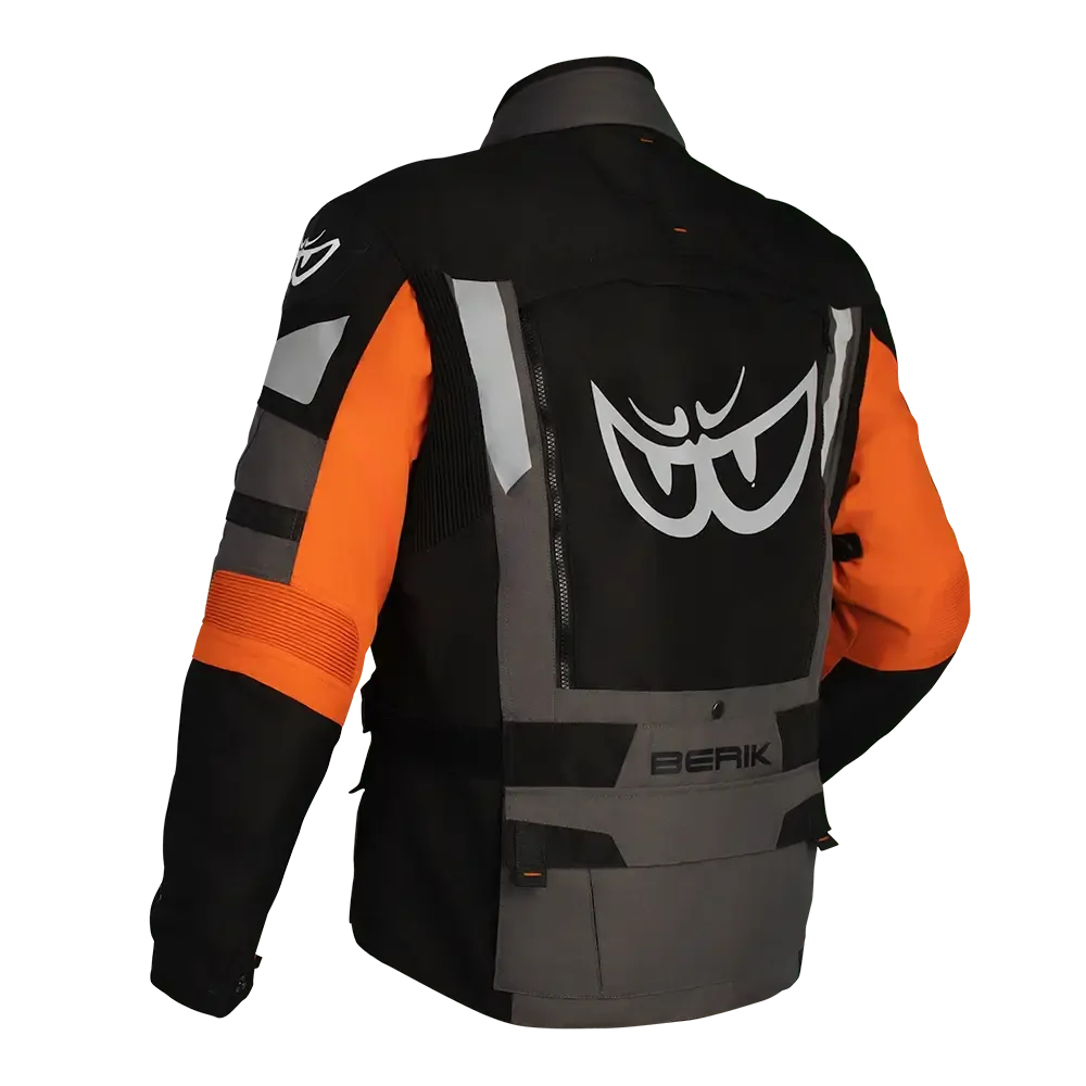 Berik Explorer ADV Jacket - Black/Orange