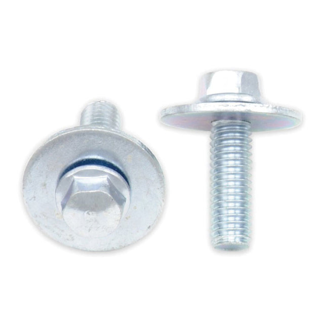 Bolt 6x12mm Flange Bolt with 16mm Washer (Packet of 10) Refill