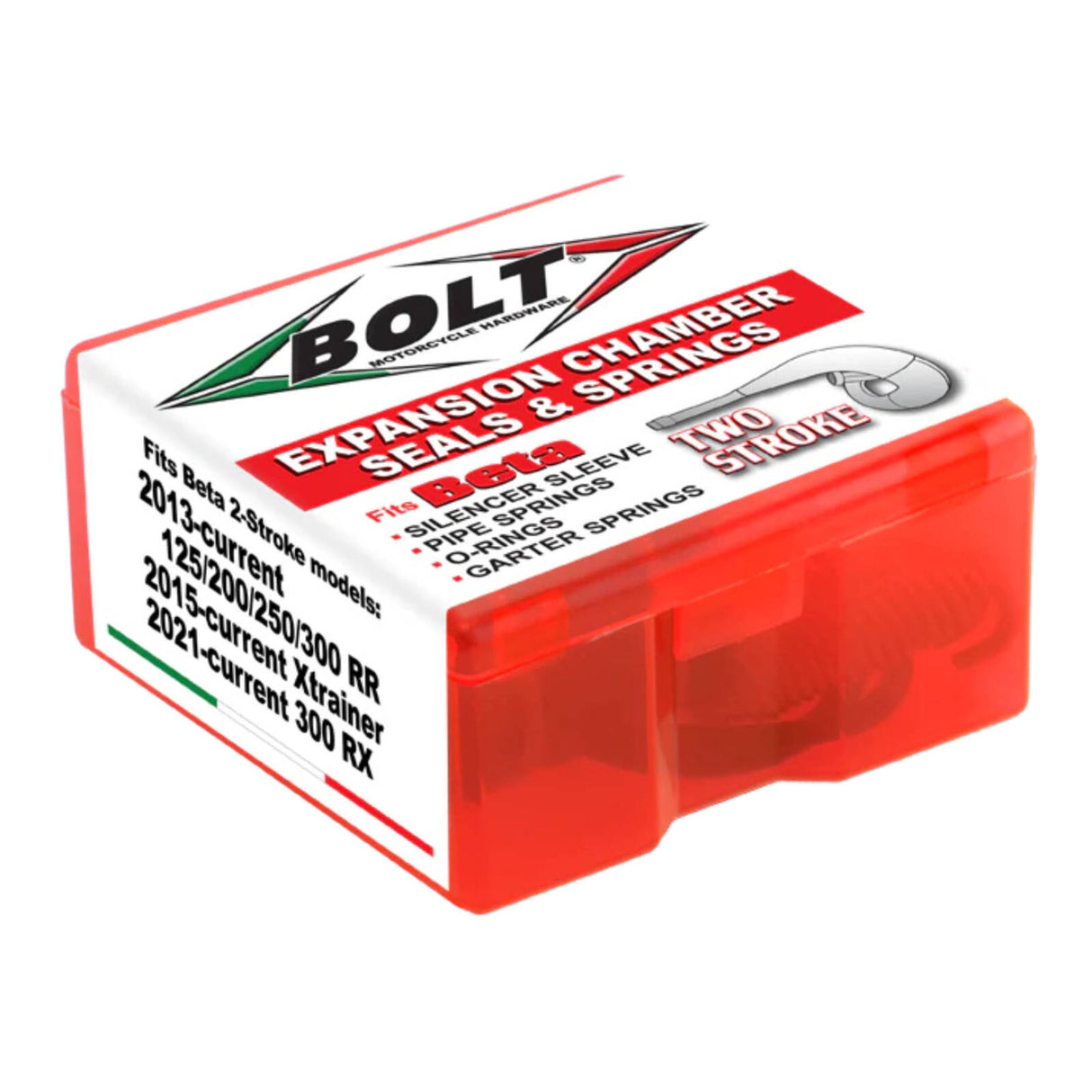 Bolt 2-Stroke Pipe O-Ring-Sleeve-Springs - Beta