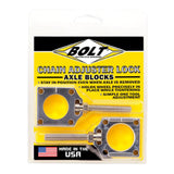 Bolt Raw Chain Adjuster Blocks Honda (2 Pack)