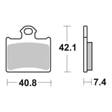 Brembo Upgrade Brake Pad Sinter Rear 07GR16SX