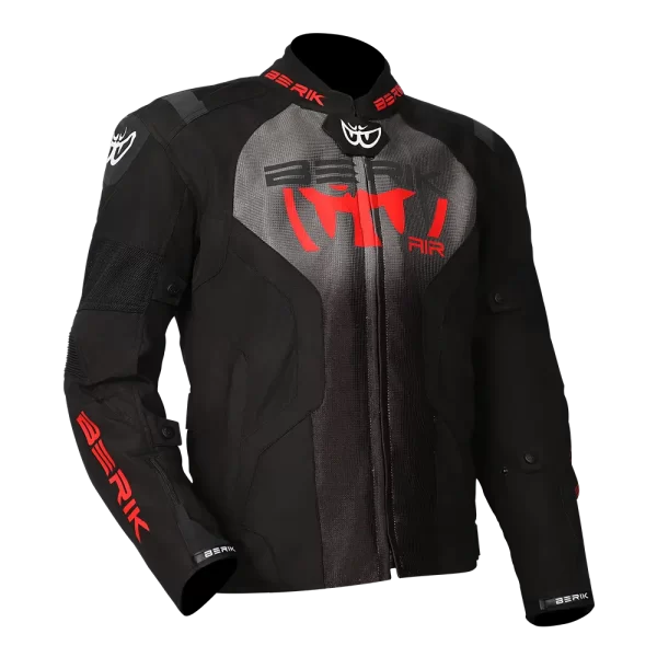 Berik Imola Jacket - Black/Grey/Red