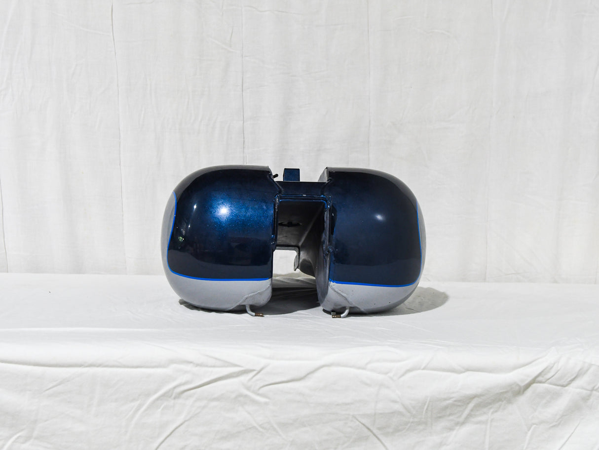 Harley-Davidson Dyna Wide Glide Fuel Tank - Luxury Blue/Diamond Ice