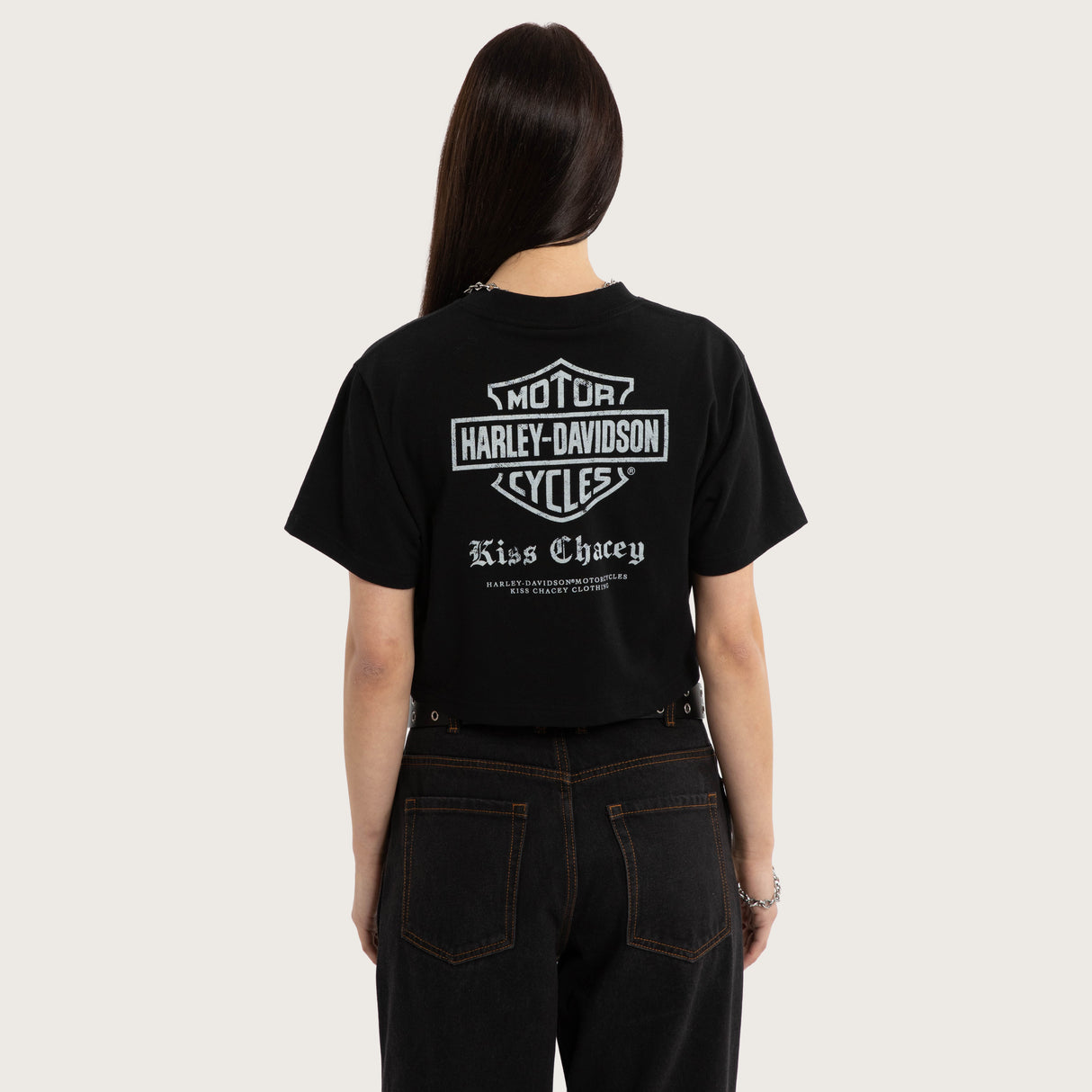 Harley-Davidson x KSCY Womens Rumble Crop Tee