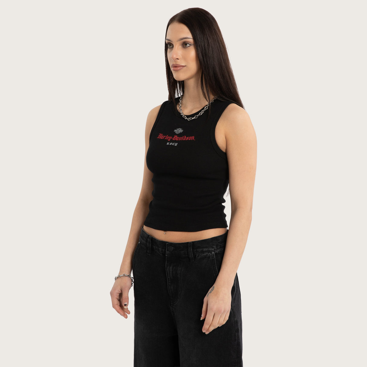 Harley-Davidson x KSCY Womens Visor Rib Tank