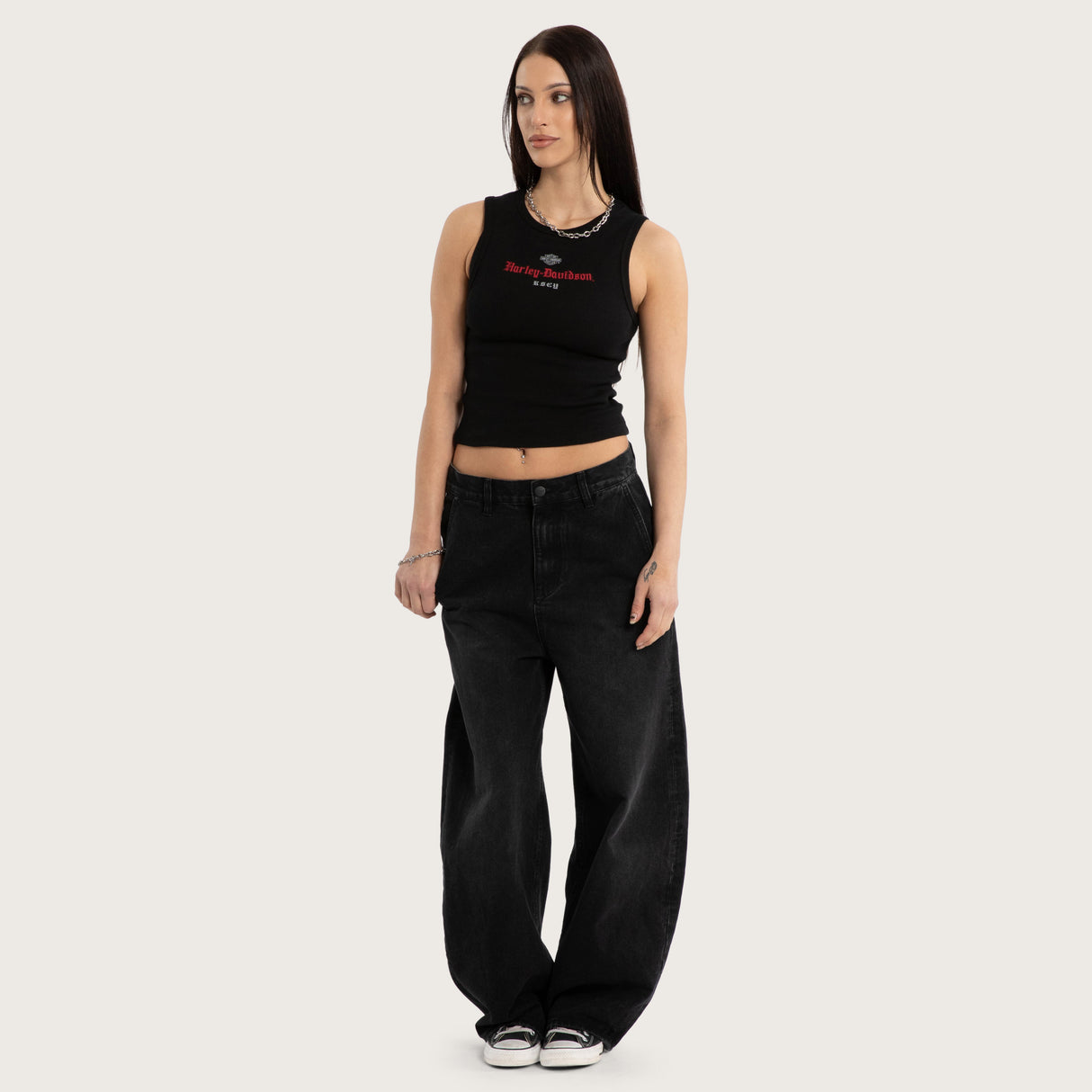 Harley-Davidson x KSCY Womens Visor Rib Tank
