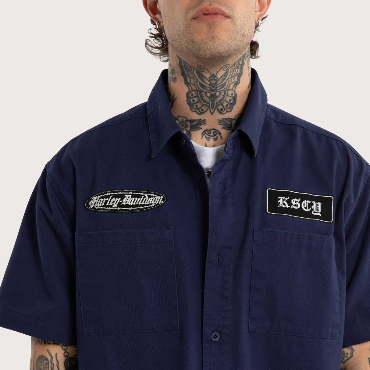 Harley-Davidson x KSCY Refuel SS Mechanic Shirt