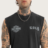 Harley-Davidson x KSCY Throttle Dual Curved Muscle Tank