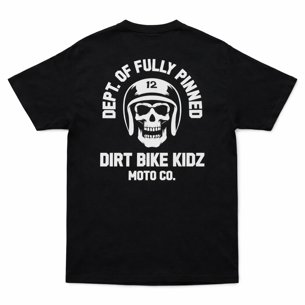 Dirt Bike Kidz Men's Fully Pinned Tee