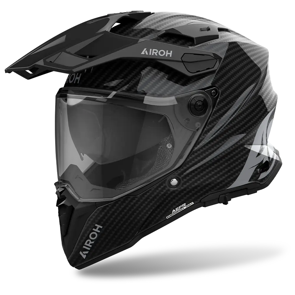 Airoh Commander 2 Helmet - Full Carbon Gloss
