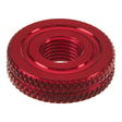 DRC Air Valve Big Nut - Red