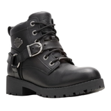 Harley-Davidson Womens' Kelley Harness Ride Waterproof Boots - Black