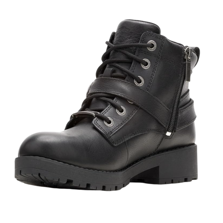 Harley-Davidson Womens' Kelley Harness Ride Waterproof Boots - Black