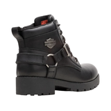Harley-Davidson Womens' Kelley Harness Ride Waterproof Boots - Black