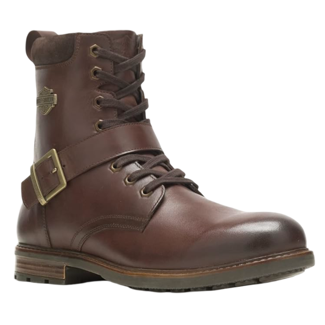 Harley-Davidson Men's Hicklyn Strap Riding Boots - Brown