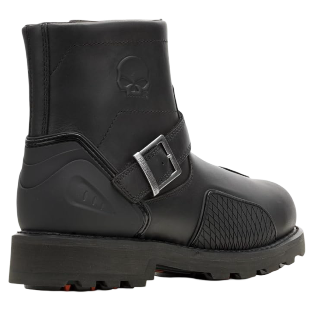 Harley-Davidson Men's Shrader Buckle Waterproof Riding Boots - Black