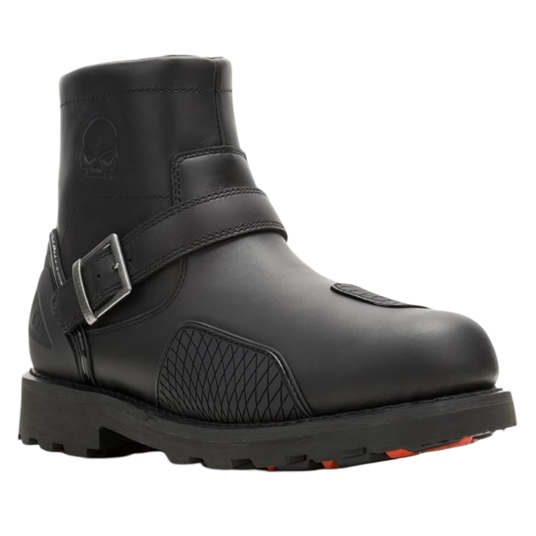 Harley-Davidson Men's Shrader Buckle Waterproof Riding Boots - Black