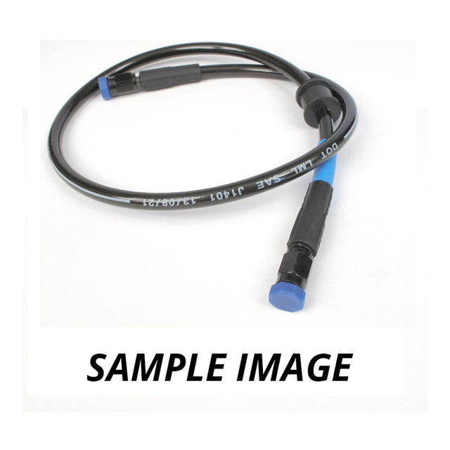 Whites Premade Brake Line - 1250mm - (Dark Smoke)
