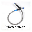 Whites Premade Brake Line - 200mm - (Chrome)