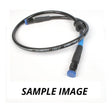 Whites Premade Brake Line - 450mm - (Dark Smoke)