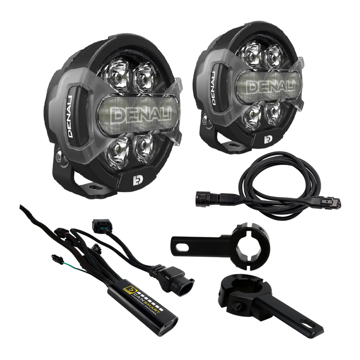 Denali D7 Pro Crash Bar Bundle - BMW K1600 / R nineT