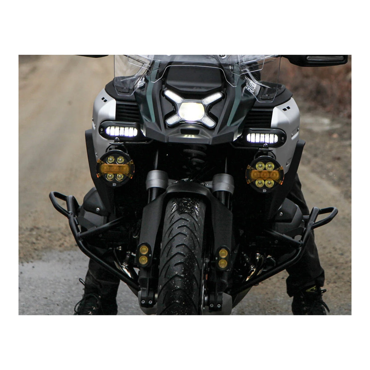Denali Upper Driving Light Mount Kit - BMW R1300GS Adventure