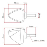 DRC 601 LED Flasher 12V - Orange (2 Pack)