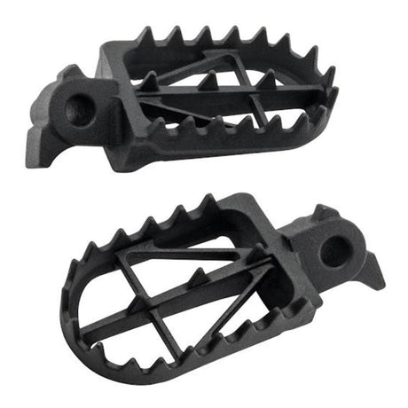 Zeta Wide Chromoly Mid Foot Pegs - Yamaha YZ125 / YZ250 / YZ250F / WR250F / WR45