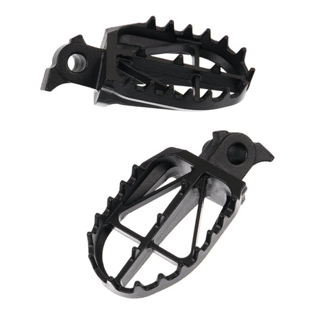 Zeta Wide Chromoly Ultra-Wide Foot Pegs - Yamaha YZ125 / YZ250 ('99-) / YZ250F /