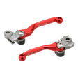 Zeta Pivot Lever Set CP 3-Finger - Honda - Red